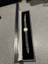 Rare Brooks And Bentley Sterling Silver Ladies Watch Boxed