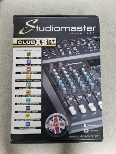 Studiomaster club xs6 - studiomaster,