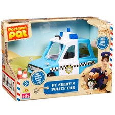 POSTMAN PAT PC SELBY'S POLICE CAR NEW PUSH ALONG TOY VEHICLE