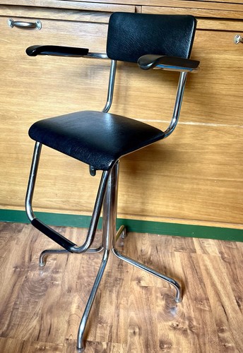 Mid century kids barber swivel - century,