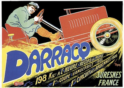 Darracq 198km land speed - darracq,