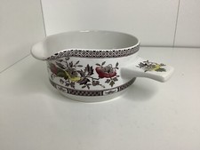 Vintage Gravy, sauce boat. Jacobean Midwinter. Brown pattern. Tableware. 