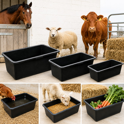 Heavy duty plastic livestock - plastic,
