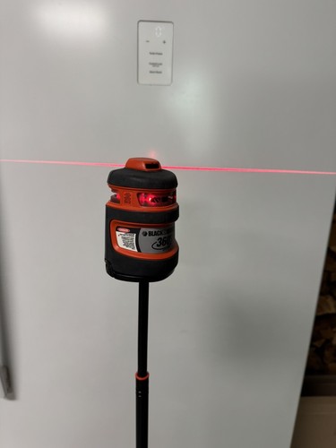 Black decker laser level - laser,