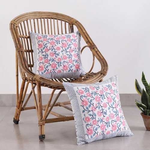 White pink ethnic motifs - pink,
