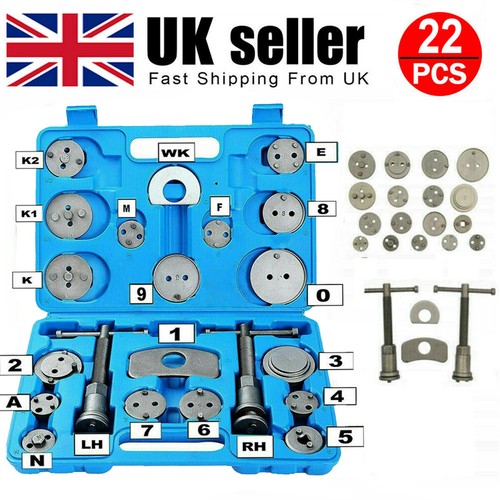 22pc brake caliper rewind tool - brake,