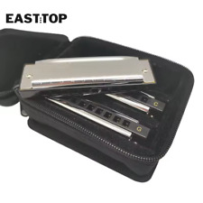 EASTTOP Harmonica Set of 3