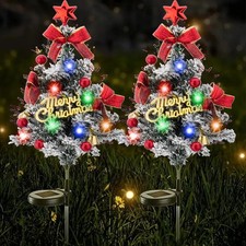 2Pcs Solar Powered LED