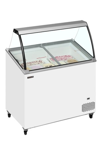 Small scoop ice cream - scoop, freezer