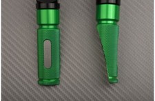 Green-Titanium Pair of Rear