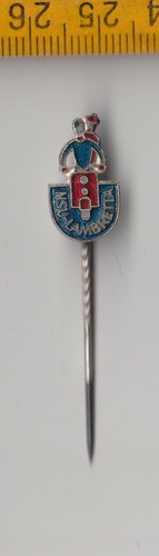 Vintage enamel nsu lambretta - vintage,