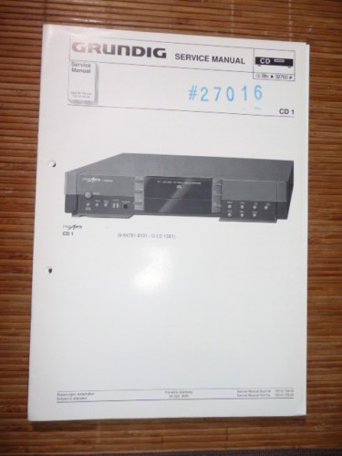Service manual grundig 1 - grundig,