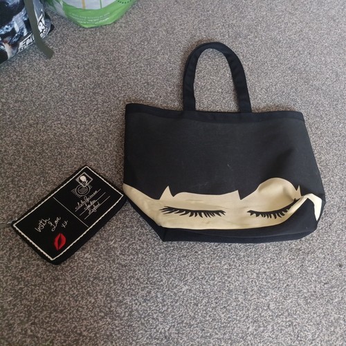 Lulu guinness black tote bag - tote,
