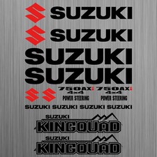 For Suzuki KingQuad 750 Axi sticker decal quad ATV 14 pieces pieces