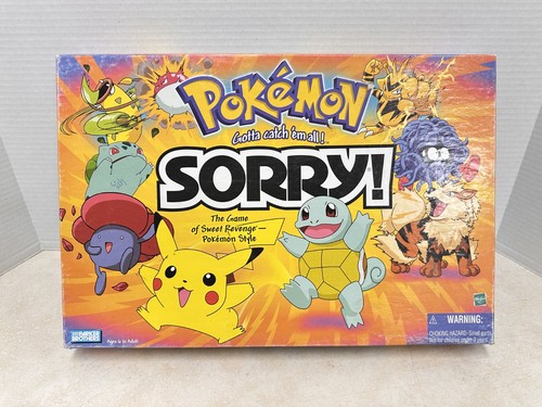 Vintage pokémon sorry - pokémon, board