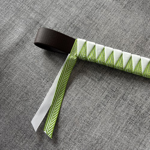 Green cream velvet - 13”,