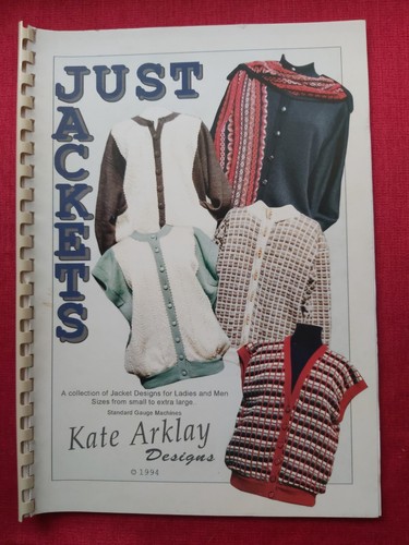 Knitting machine booklet just - machine,