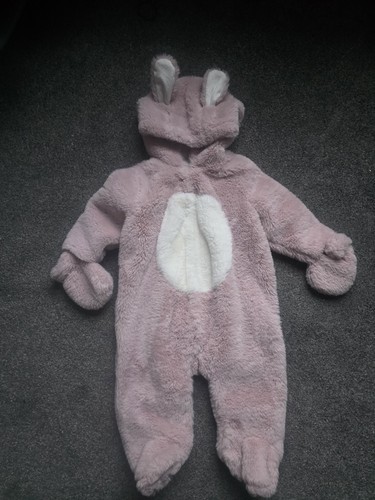 Next girls bunny pramsuit - bunny,