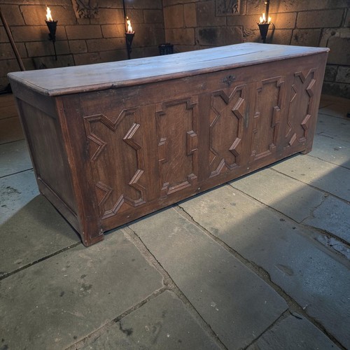 Large antique oak - oak, chest