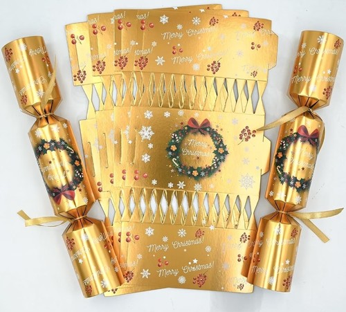 Pack luxury gold chritmas - 10,