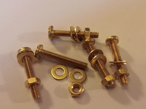M4x20 brass pan head - m4x20, bolts