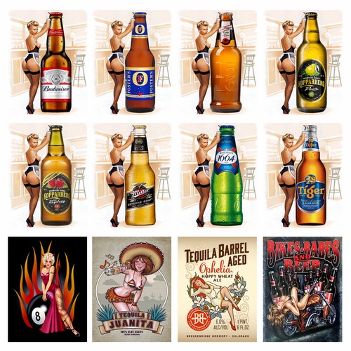 Sexy pin ups retro - ups, 5
