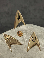 Star Trek Lapel Pin Badges