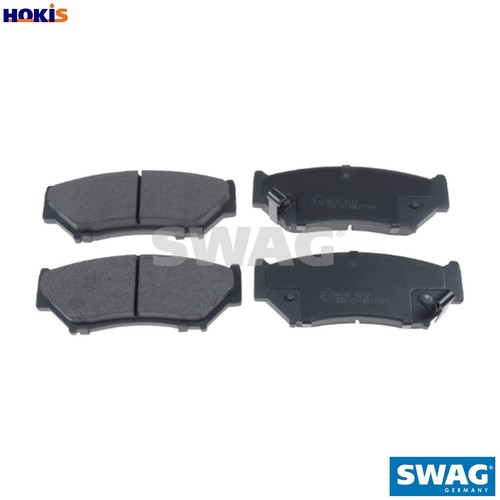 Brake pad set - pad,