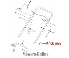 Genuine DR Knob 143661 Wheeled