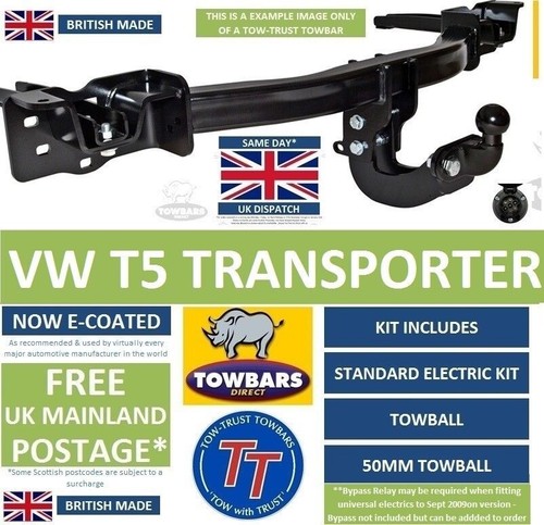 Flange towbar for - flange,