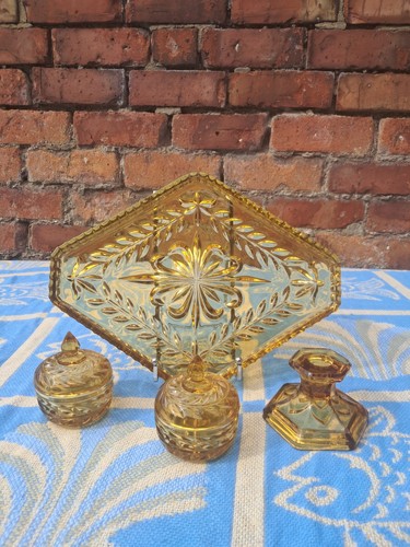 Vintage art deco amber - art,