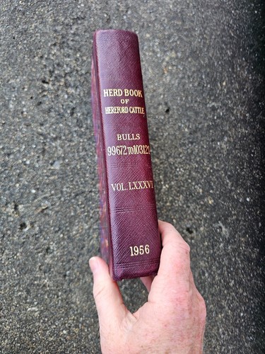 The herd book hereford - book,