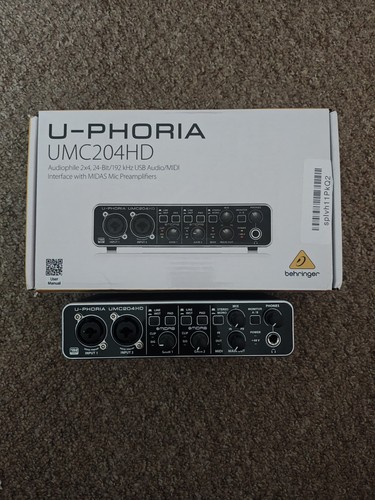 Behringer phoria umc204hd - behringer,