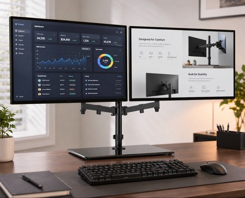 Ergear dual monitor stand - dual,