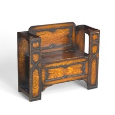 Vintage 1930s Oak Monk’s