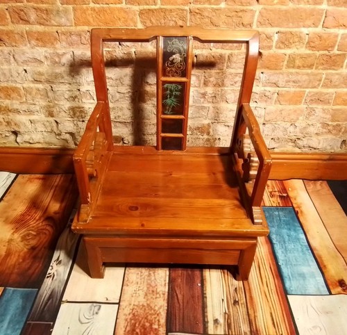 Antique oriental small chair - antique,