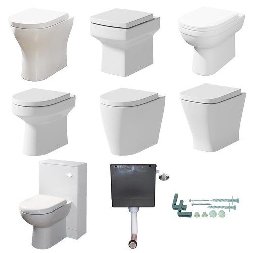 Back wall toilet btw - back,