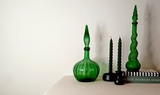 Empoli Italian Green Glass