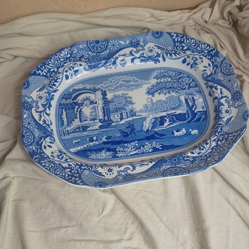 1991 large spode blue italian - 1991,