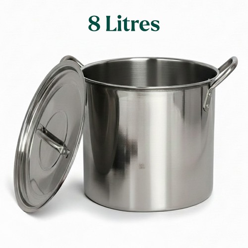 Litre stainless steel stock - 8,