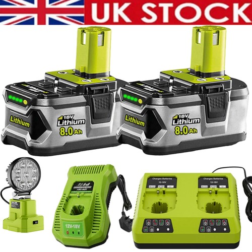 2pack 0ah for ryobi 18v - for,