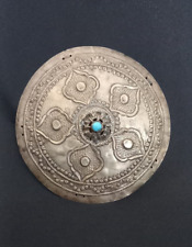 Antique Silver Women's Headdress, Bridal Headdress, Fez Headdress, Ottoman Jewel