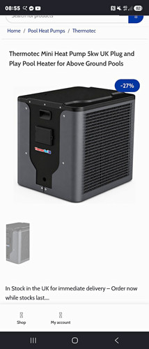 Thermotec mini 4kw - heat, pump
