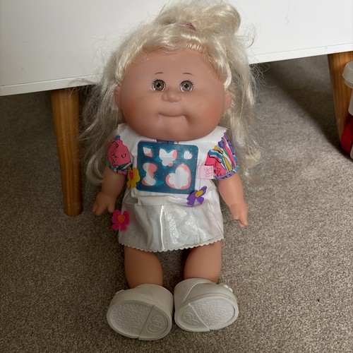 Cabbage patch kids doll - patch, blonde