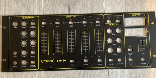 Citronic sm450 black facia - sm450,
