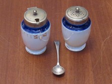 Vintage porcelain cruet set - vintage,