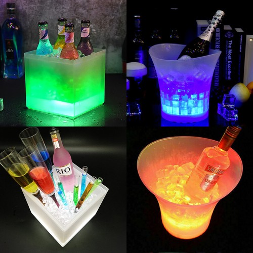 Led light glowing ice - light,