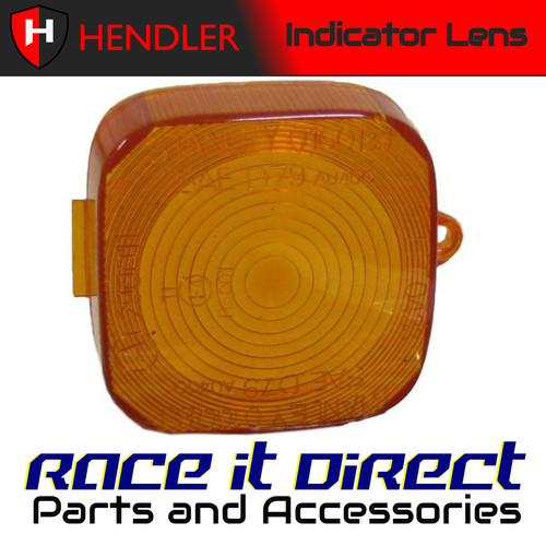 Indicator lens amber for honda - amber,