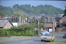 35mm Ford Cortina Mk3 & Citroen GS Huddersfield Street 1982