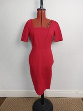 marks and spencer dress 10 petite. Business/work Dress. Red Body Con. New W Tags